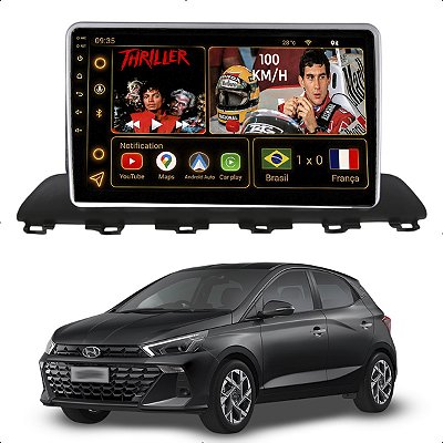 Kit Multimidia Android Octa-Core 6+128GB 9p Hb20 20-24 4G