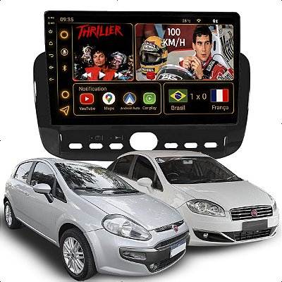 Kit Multimidia Android 6GB 128GB 9p Punto 2013-2017 Linea 2016-2017
