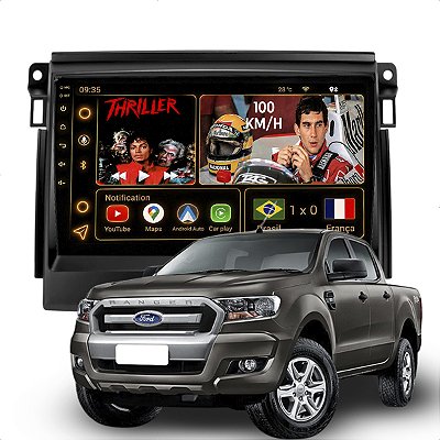 Kit Multimidia Android 6GB 128GB 9p Ranger Xls 2017 a 2019