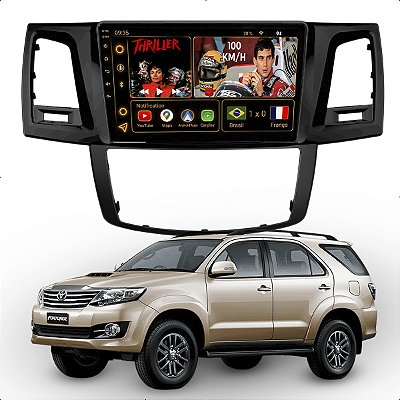 Kit Multimidia Android Octa-Core 6GB 128GB 9p Hilux Sw4 2006-2008