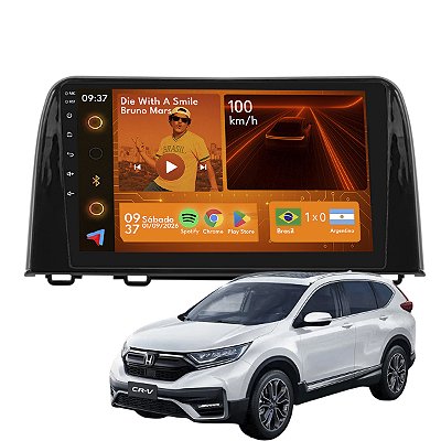 Kit Multimídia Android 9p Crv 2017-2022 2GB+64GB Carplay GPS