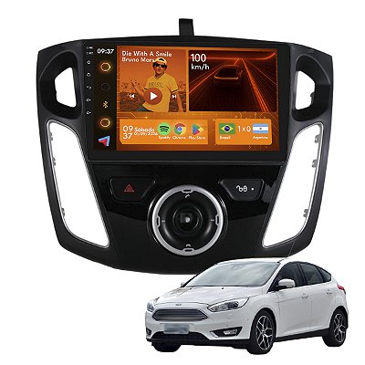 Kit Multimídia Android 2GB+64GB 9p Focus 2014-2019 Bluetooth