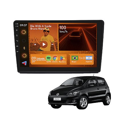 Kit Multimídia Android 2GB+64GB 9p 2010-2013 Carplay Waze
