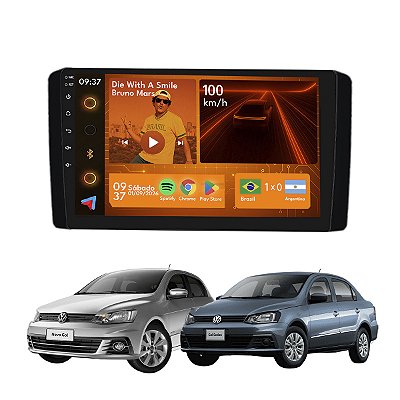 Kit Multimídia Android 9p Gol G7 G8 2018-2021 2GB+64GB Wi-Fi