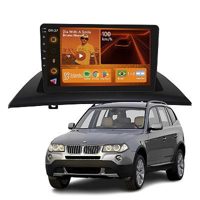 Kit Multimídia Android 2GB+64GB 9p Bmw X3 2005-2010 Camera