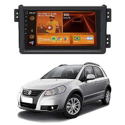 Kit Multimídia Android 2GB/64GB 9p Suzuki Sx4 2009-2015