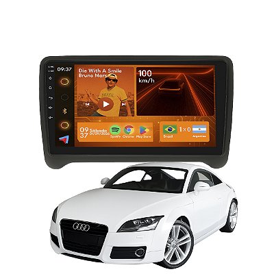 Kit Multimídia Android 2Gb 64Gb 9p Audi TT 2007 a 2014