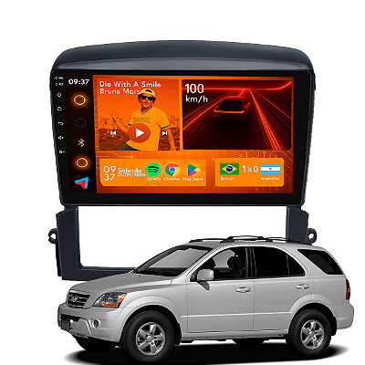 Kit Multimidia Android 2GB/64GB 9p Sorento 2007-2009 Gps Wifi