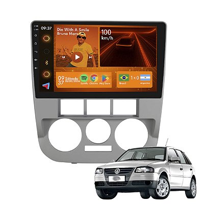 Kit Multimídia Android 2GB+64GB9p Gol G4 2005-2008 Youtube