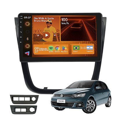 Kit Multimídia Android 2GB+64GB 9p Gol G5 2008-2012 Carplay