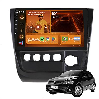 Kit Multimidia Android 2Gb/64GB 9p Gol G6 Voyage 2012-2016