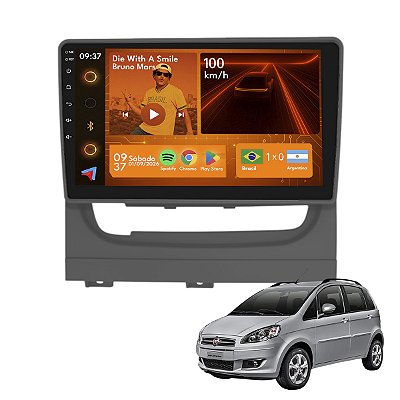 Kit Multimídia Android 2GB/64GB 9p Fiat Idea 2013-2018