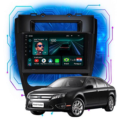 Kit Multimidia Android 4GB/64GB 9p Ford Fusion 2009-2012 Android Auto + Bluetooth