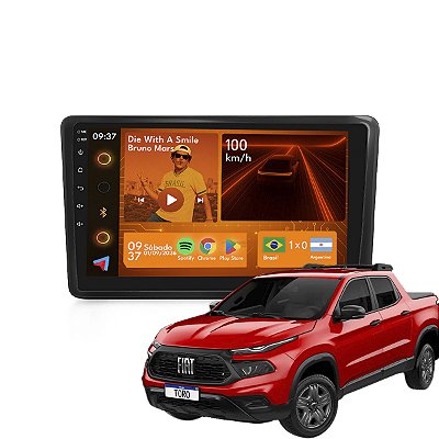 Kit Multimídia Android 2GB+64GB 9p Toro 2022-2025 Bluetooth