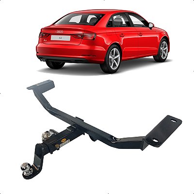 Engate Reboque Audi A3 Sedan 12-19 Removivel Tração 700KG