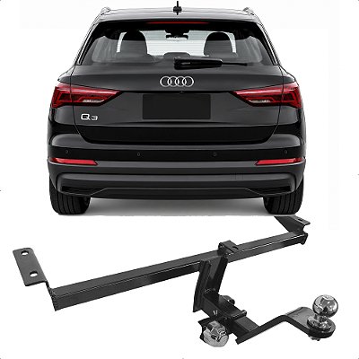 Engate Reboque Audi Q3 20-24 Removível  700KG de Tração