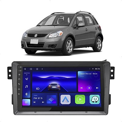 Kit Multimídia Android 9p SX4 2009-2015 Octa-Core 4GB+64GB