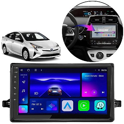 Kit Multimídia Android Octa-Core 9pol Prius 2016-20 4GB+64GB