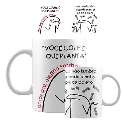 Caneca Florks Meme é Tanta Falsidade Que As Vezes Penso Que