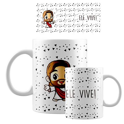 Caneca Religiosa Presente Cristãos Evangélicos e Católicos