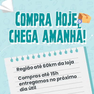 Entrega amanhã