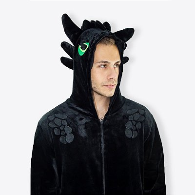 Garotas Geeks - Transforme-se no dragão Banguela com este pijama no estilo  kigurumi