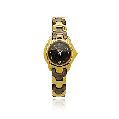 Relógio Feller suíço feminino FLD6014823 pulseira aço mista