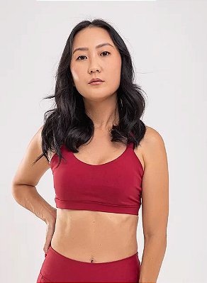 Top Offop Strappy Cherry