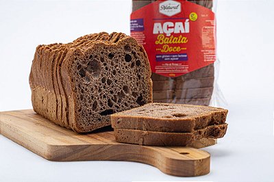 Pão de Açaí e Batata Doce Sem Glúten e Lactose 450g