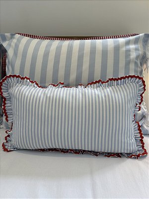 Almofadinha com babados Froufrous