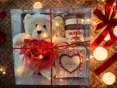Box Visor Iluminada Amor. Presente Dia dos Namorados