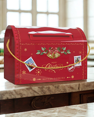 Box Carta Natal- (Preço para pedidos corporativos acima de 12 unidades) Cesta Natal