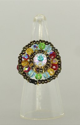 Anel Sol de Cristal