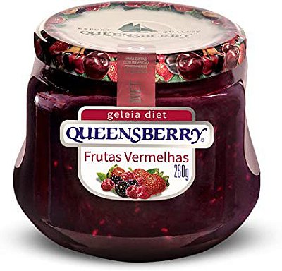 Geleia de Frutas Vermelhas Diet  280g  - QUEENSBERRY CLASSIC