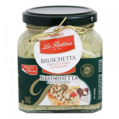 Bruschetta Alcachofra Antepasto Italiano 280G - La Pastina