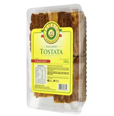 Tostata Tomate Seco Florio Pacote 180g