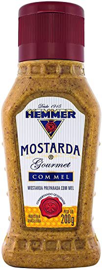 Mostarda com Mel Gourmet  200g - Hemmer