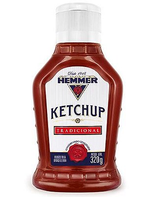 Ketchup Tradicional 320g  -  Hemmer