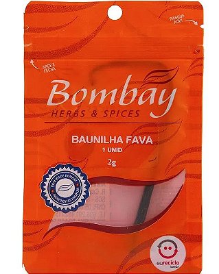 Fava de Baunilha 2g - Bombay