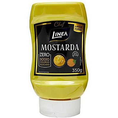 Mostarda Zero Sódio 350g - Linea