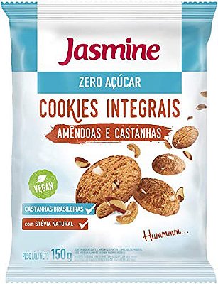 Cookies amêndoas e castanha 150g - Jasmine