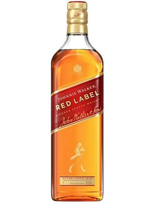 Whisky   Red Label Escocês 1L - Johnnie Walker
