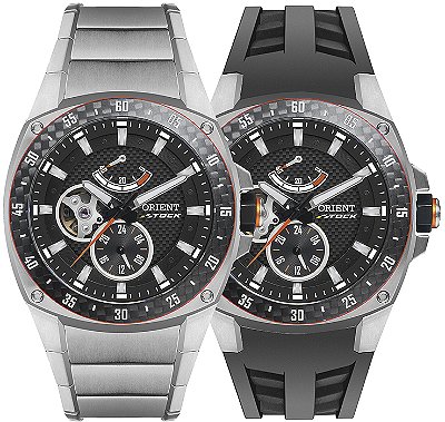 RELÓGIO ORIENT QUARTZ ANALOGICO SOLAR CX. TITANIO MBTTC018