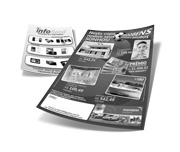 1000 UNID PANFLETOS, FLYERS E FOLHETOS APERGAMINHADO 75G 150X210MM - 1X1