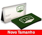 100UNID CARTOES DE VISITA RECICLATO 250G SEM VERNIZ - 4X4
