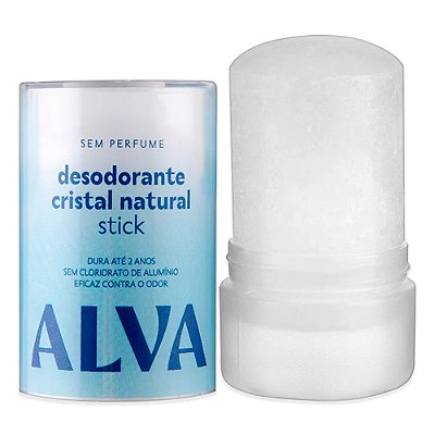 Desodorante Alva Cristal Natural Stick 120gr