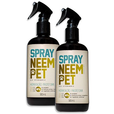 Spray Neem Pet 180ml Openeem (Uso Animal) - 2 Unidades