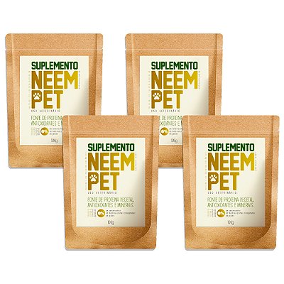 Suplemento Neem Pet 100g Openeem - 4 Unidades (FRETE GRÁTIS)