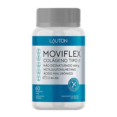 Colágeno Tipo II Moviflex 60 Comprimidos - Lauton Nutrition