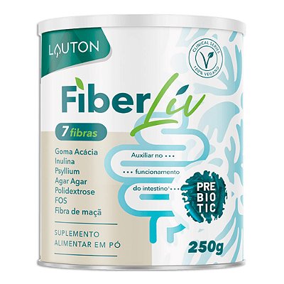 FiberLiv 250g Lauton - Prebiótico e Digestão Equilibrada
